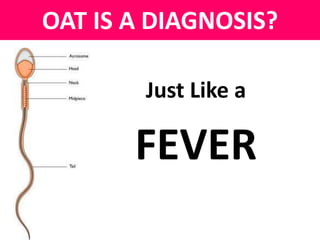OAT IS A DIAGNOSIS? 
Just Like a 
FEVER 
 