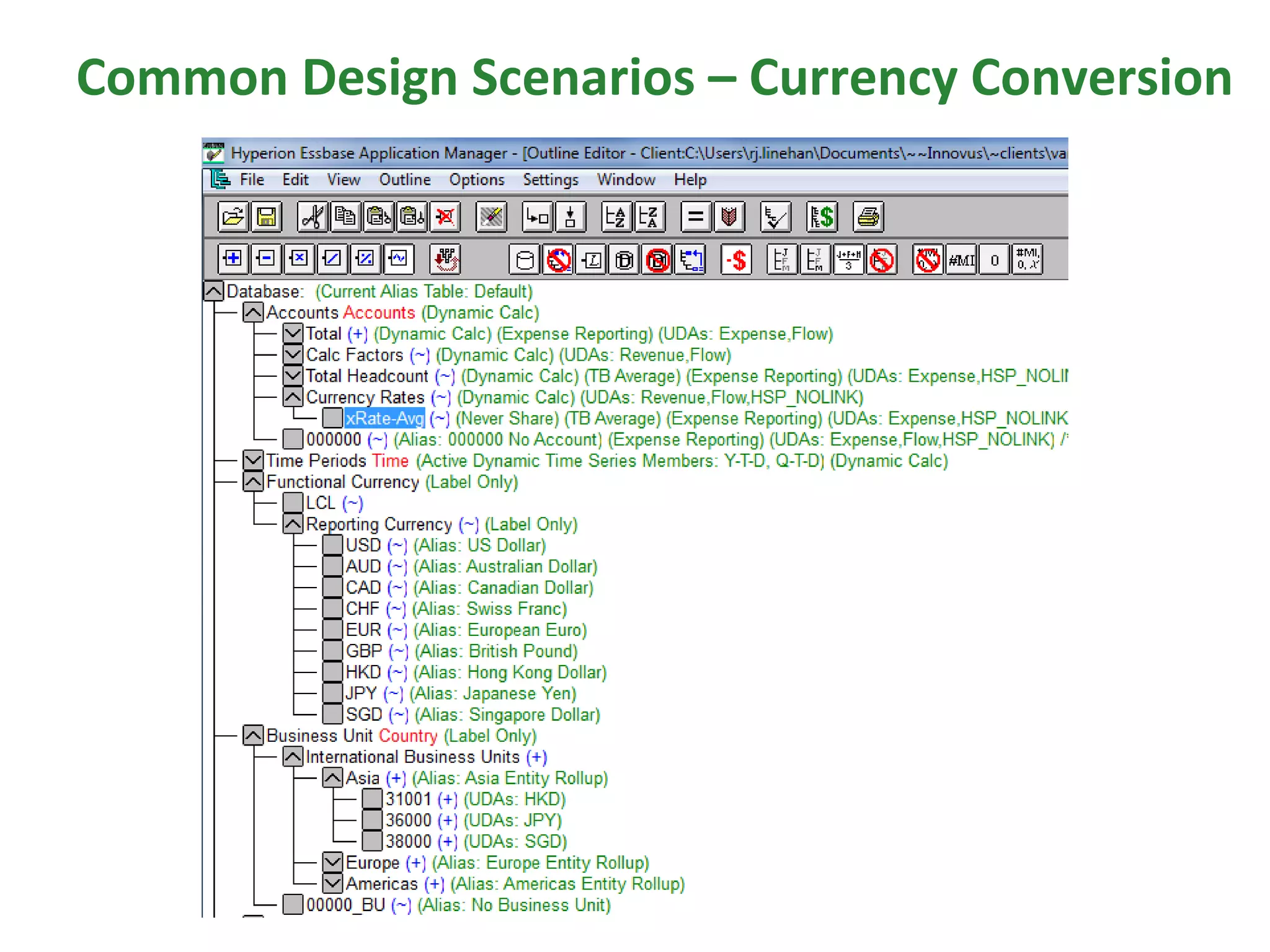 Common Design Scenarios – Currency Conversion
 