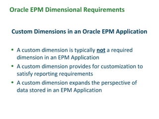 Dimension Decisions: A Guide to Defining Dimensions for Your Oracle EPM ...