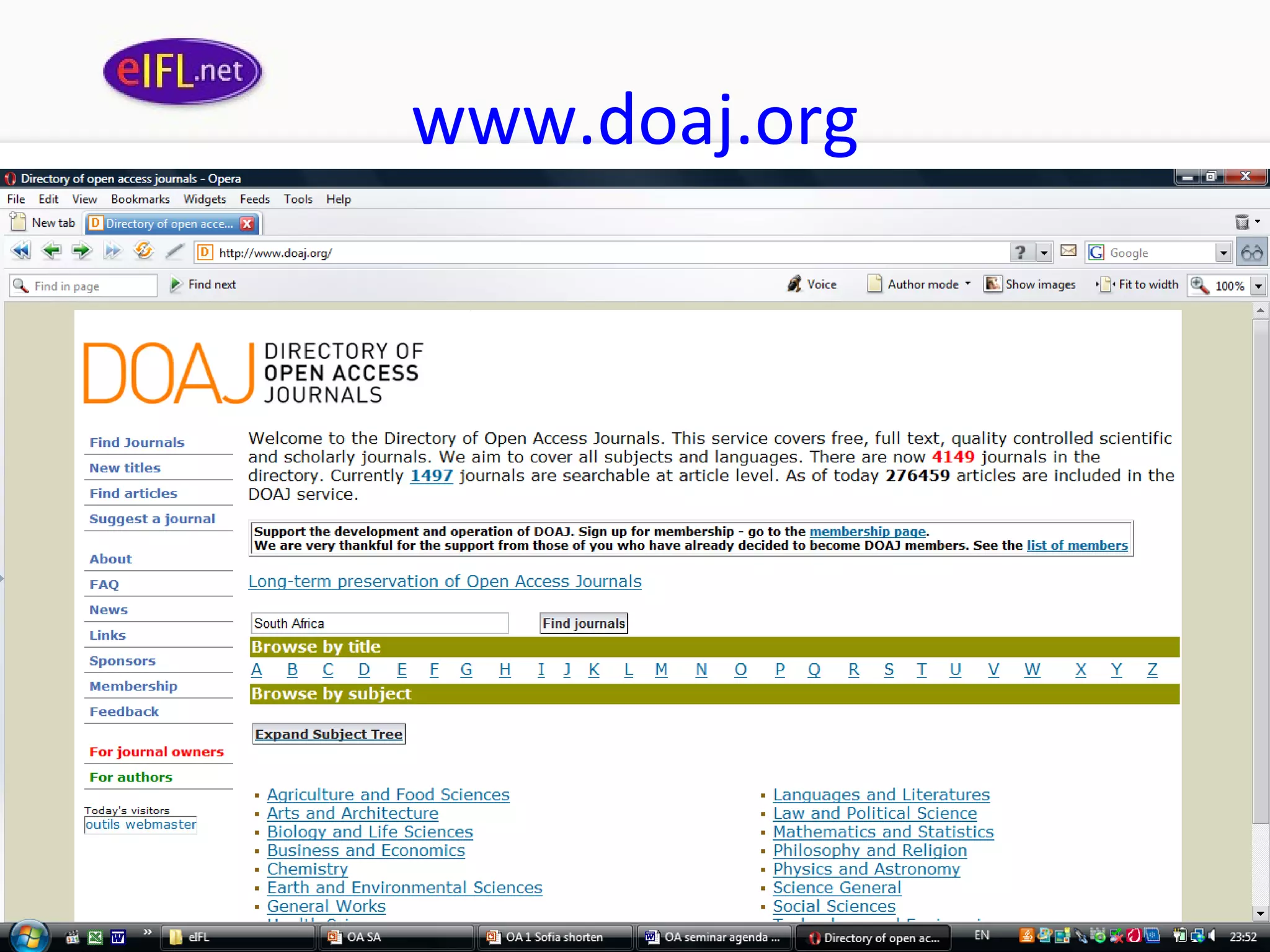 www. doaj .org 