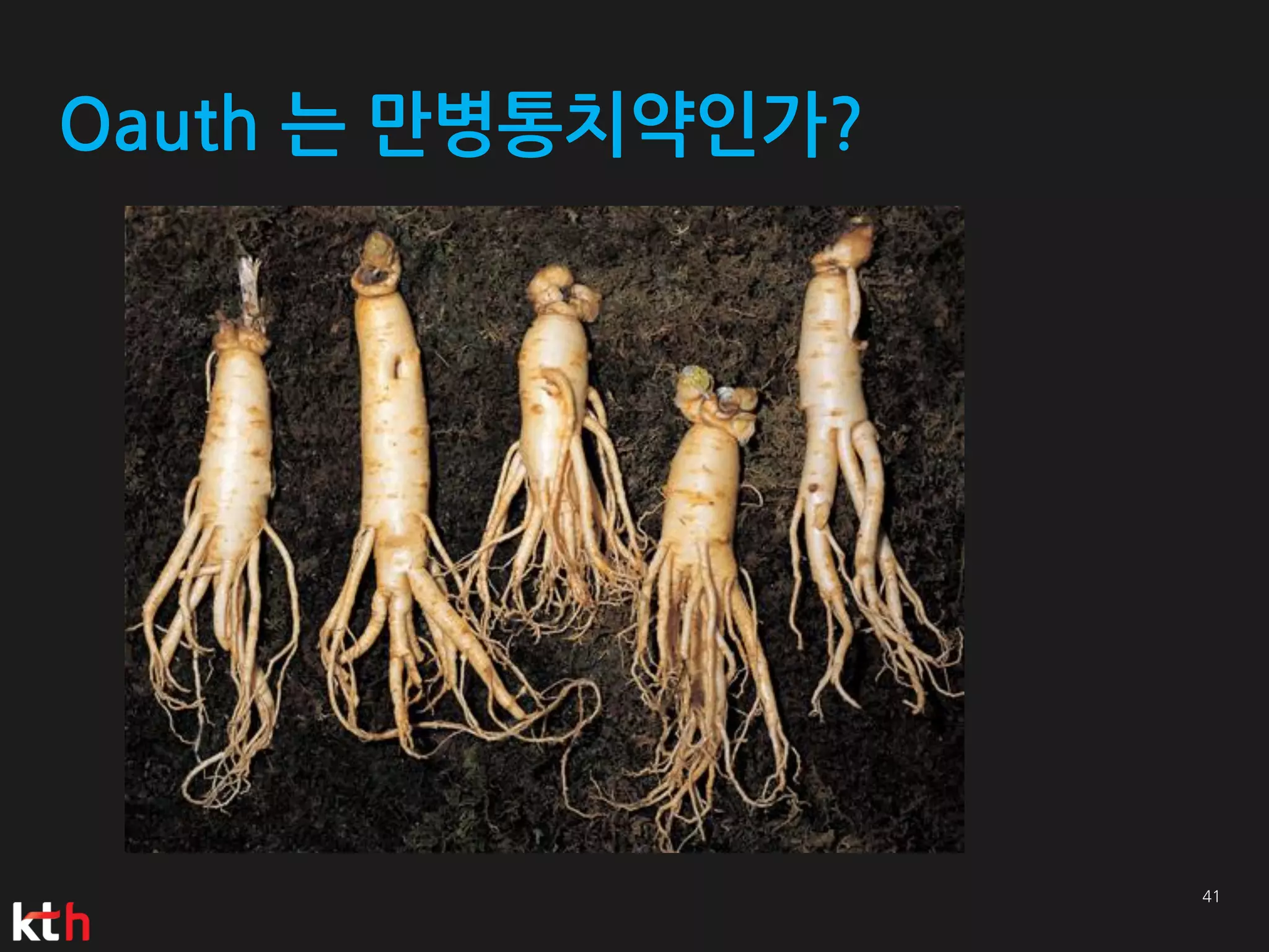 Oauth 는 만병통치약인가?
 