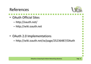 Introduction to OAuth | PPT