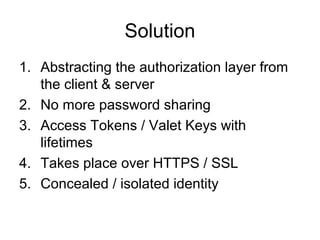 OAuth 2.0 and OpenId Connect | PPT