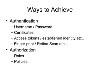 OAuth 2.0 and OpenId Connect | PPT