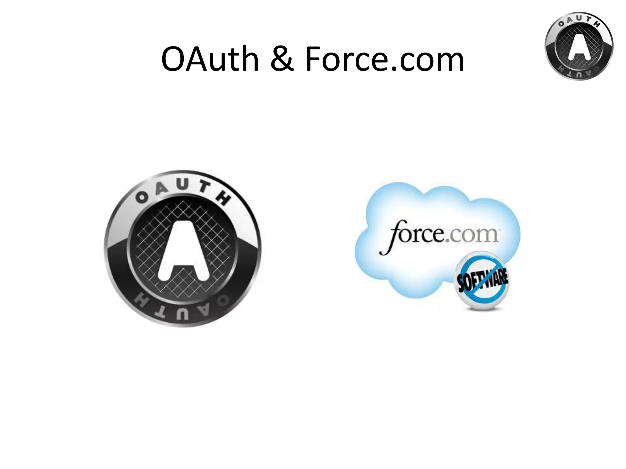 OAuth & Force.com
 