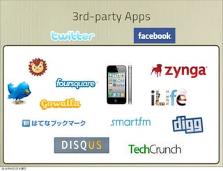 3rd-party Apps




2010   9   2
 