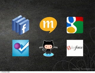 OpenID TechNight #7
11   9   8
 