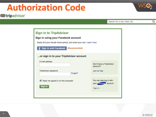 AuthorizaKon	
  Code	
  

*	
  

 