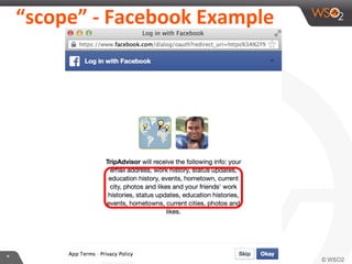 “scope”	
  -­‐	
  Facebook	
  Example	
  

*	
  

 