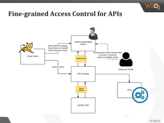 Fine-grained Access Control for APIs
 