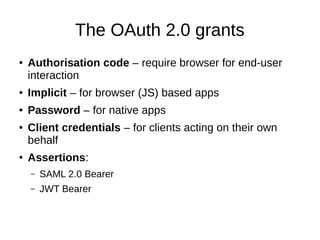 Protecting web APIs with OAuth 2.0
