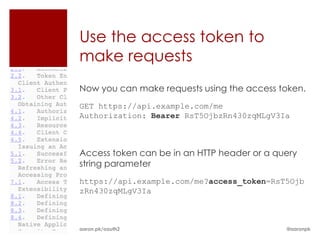 An Introduction to OAuth2 | PPTX