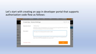 Applying OAuth on RingCentral API (part 3) | PPTX