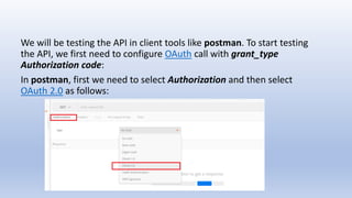 Applying OAuth on RingCentral API (part 3) | PPTX