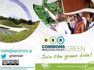 Aggregating Best-in-Class Green Open Educational Resources