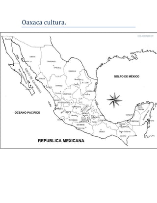 -1096010716915Oaxaca cultura. <br />Índice <br />Presentación <br />Localización <br />Historia<br />Manifestaciones culturales en general <br />Artesanías populares<br />Costumbres <br />Religión<br />Localización<br />San Lucas Ojitlán, distrito de Tuxtepec, se localiza al norte del estado de Oaxaca, en el corazón de la zona Chinanteca. Se encuentra ubicado en latitud norte 18°03´ y en longitud norte a 96°24´, está situado a una altitud de 150 msnm.  Al norte limita con el municipio de San Miguel Soyaltepec, al sur con el municipio de Valle Nacional al oriente con los municipios de Tuxtepec y Chiltepec al poniente limita con los municipios de San Pedro Ixcatlán y San Felipe Jalapa de Díaz.  <br />302895-295910<br />Historia <br />El municipio está situado en el corazón de la región Chinanteca al noroeste del estado de Oaxaca, en náhuatl significa “Lugar de Ojites” en ojitecos significa pueblo o tierra caliente, lugar donde hace mucho calor, por tradición oral se sabe que fue fundado por un grupo de gentes provenientes de los viejos pueblos que ahora se llaman Santiago Tlatepusco y San Antonio Analco quienes en mejores tierras se desplazaron para establecerse en Santa Rosa, Piña del Cerro por otro lado se sabe que en el año 1110 D.C. una tribu olmeca del oriente hoy estado de Veracruz dirigidos por su rey Chinan se establecieron en varias partes de lo que hoy es el distrito de Tuxtepec, la historia considera a esta cultura como una rama de la olmeca, en relación a la época de la conquista los chinantecos eran de baja estatura piel cobriza peleaban con largas espadas y fuertes escudos, además poseían mucho oro, pero fueron vencidos por los conquistadores y les saquearon todo el oro imponiéndoles nuevos dioses. <br />La Chinantla fue fundada hacia el año 1100 por un Rey llamado “Quien” debido a una serie de enfrentamientos internos la población se divide y parte de su población se traslada hacia las partes altas, formándose los dos más grandes señoríos de la Chinantla: la de la gran Chinantla y de la Chinantla Pinchiche. A partir del primer asentamiento en el Valle Nacional la Chinantla queda como la capital de la gran Chinantla alrededor del año de 1455 los mexicanos descubren en esta región y atraídos por la riqueza de la Chinantla y la posibilidad de comerciar sus productos con otros grupos. La Chinantla por aquellas épocas era productoras de algodón, tinte naturales como la cochinilla, el añal, cacao, pieles de animales, pluma de aves, y en su río se encontraba oro fácilmente. A partir de esta época la mayor parte de la chinantla queda bajo el dominio del emperador mexica Moctezuma. <br />Con los españoles la Chinantla se divide en dos partes la gran Chinantla con su propio señorío y la Chinantla Pichinche con dos reinos Yoloxiniquila y Usila. En 1520 se da el primer contacto con los españoles al descubrir la Chinantla en busca de oro Don Pizarro Bernal Díaz del Castillo describe a los chinantecos como experto guerrero y enemigo de los mexicas.  La Chinantla baja fue sometida por un  grupo de españoles primeramente comandado por Gonzalo Sandoval, después por Juan Vásquez quienes cometieron abusos y arbitrariedades en la población y poco a poco la religión católica fue conquistando a los chinantecos mediante el dominio de la lengua Chinanteca para convencerlos e invitarlos a pertenecer a la religión católica.  <br />En la región de Tuxtepec de 1810 el teniente Juan Topete logró por mucho tiempo sofocar los brotes insurgentes en la región de la Chinantla hasta 1816 cuando los chinantecos participaron por primera vez contra Manuel Mier y Terán los chinantecos nunca jugaron un papel protagónico, ni incluso en 1876 con el Plan de Tuxtepec firmado en la misma Villa de Ojitlán. En la época revolucionaria se dice que cuando el general Porfirio Díaz salió de la presidencia de la república se fue a esconder al cerro rabón que está en Jalapa de Díaz y que Ojitlán  le sirvió de paso para trasladarse a Veracruz para embarcarse a Francia. <br />En 1909 se le da una ola de asaltos por parte de las tropas a favor y en contra de la Revolución mexicana sin que los ojitecos tomen partido decisivo a favor de alguna causa. De 1920 a 1930 se da una transformación económica importante e instalándose compañías extranjeras de tabaco y plátano se instala el ferrocarril a orillas del Papaloapam impulsando el comercio norteamericano. Está economía convirtió a los chinantecos en peones acasillados de las industrias norteamericanas. En 1940 y en 1970 la Chinantla es nuevamente afectada por el proyecto de la presa. 1949-1955 se declara la construcción de la presa Miguel Alemán que afecta los municipios de Ixcatlán, Nuevo Soyaltepec y San José Independencia principalmente. En 1972 se declara la construcción de la presa Cerro de Oro que inundó tierras fértiles de los chinantecos afectando el corazón del área Chinanteca y trajo consigo el crecimiento del hambre, miseria y marginación de esta cultura. <br />Manifestaciones artísticas en general <br />Fiestas, Danzas y Tradiciones <br />Los días 28, 29 y 30 de agosto al Virgen de Santa Rosa de Limas. Se realizan diversos actos religiosos como: rosarios, procesiones y misas acompañadas con música de banda. El programa incluye también quema de juegos pirotécnicos, jaripeo, torneos deportivos y bailes populares.<br />Gastronomía <br />Mole negra, roja, amarillo de pollo, tlayudas con mole y asiento, tortillas de maíz, quesadillas de elote, tamales, carnes asadas, queso y quesillo. <br />Artesanías populares <br />Artesanías <br />Esta localidad se caracteriza principalmente por su artesanía textil, a base de hilo de algodón, tejidos en telar de cintura. Sobre salen los huipiles de diversos colores y diseños que son parte fundamental de la vestimenta de la mujer Chinanteca. Se elaboran también vestidos, camisas, refajos, bolsas y manteles. <br />Costumbres <br />Grupos Étnicos <br />De acuerdo a los resultados que presento el II Conteo de Población y Vivienda en el 2005, en el municipio habitan un total de 15,784 personas que hablan alguna lengua indígena. <br />Evolución Demográfica <br />De acuerdo a los resultados que presento el II Conteo de Población y Vivienda en el 2005, el municipio cuenta con un total de 19,871 habitantes. <br />Religión  <br />Al año 2000, de acuerdo al citado Censo efectuado por el INEGI, la población de 5 años y más que es católica asciende a 1,420 habitantes, mientras que los no católicos en el mismo rango de edades suman 78 personas.<br />