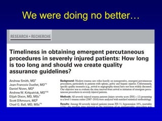 We were doing no better…
 