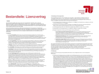 Bestandteile: Lizenzvertrag
Seite 24
 