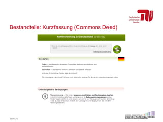Bestandteile: Kurzfassung (Commons Deed)
Seite 25
 
