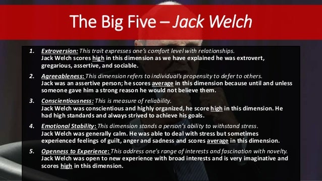 General Electric - Jack Welch and Jeffrey Immelt - (CEO 