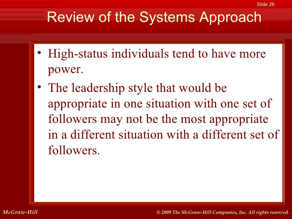Leadership and social influence processes