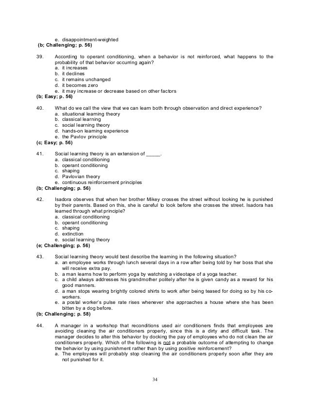 ob chp02 operant conditioning is a form of learning that