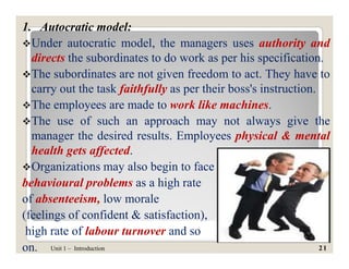 Organizational Behaviour - Introduction | PDF