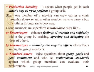Organizational Behaviour - Group process | PDF