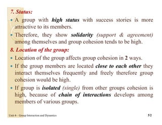 Organizational Behaviour - Group process | PDF