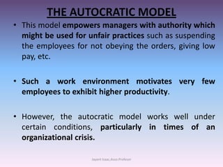 Introduction to Organisational Behaviour | PPTX
