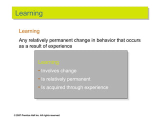 Foundations of Individual Behavior: Ability, Learning, and ...