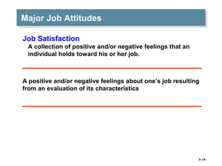 Ob 14e 3 attitudes & job satisfaction | PPT