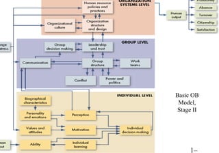 1–
Basic OB
Model,
Stage II
 