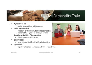 Organisational Behaviour 