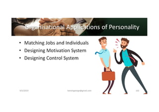 Organisational Behaviour 