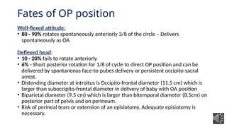 Breech presentation and OP Position obstetrics .pptx