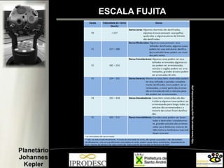 ESCALA FUJITA
http://www.estacao.iag.usp.br/didatico/index.php
 