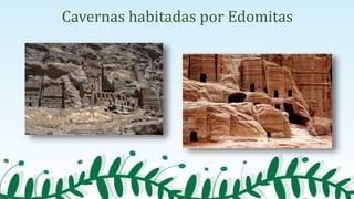 Cavernas habitadas por Edomitas
 
