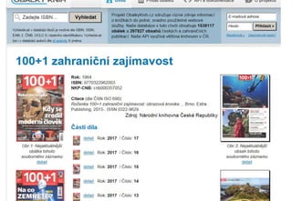Obálky periodik a vícesvazkových děl
 