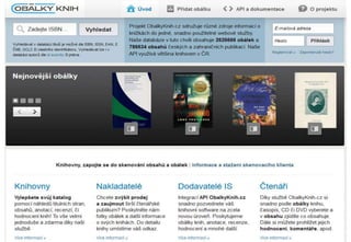 Jiří Nechvátal: Projekt Obálkyknih.cz