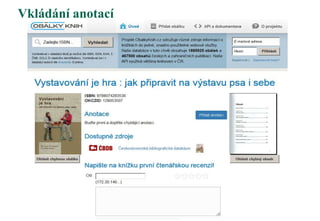 Vkládání anotací
 