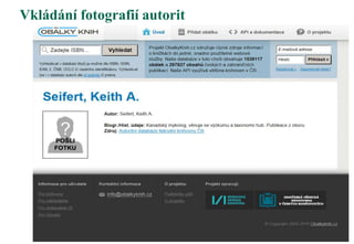 Vkládání fotografií autorit
 