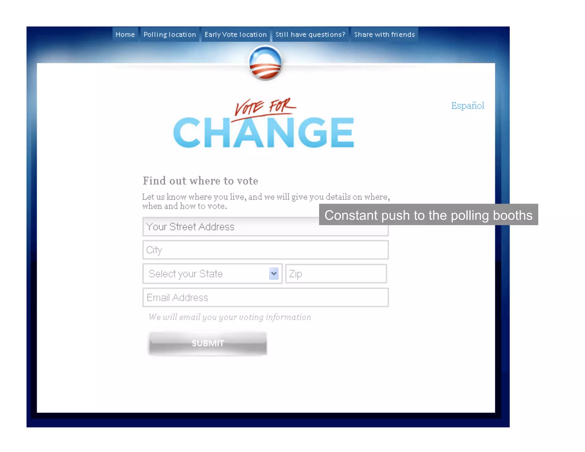 Obama Campaign Summary