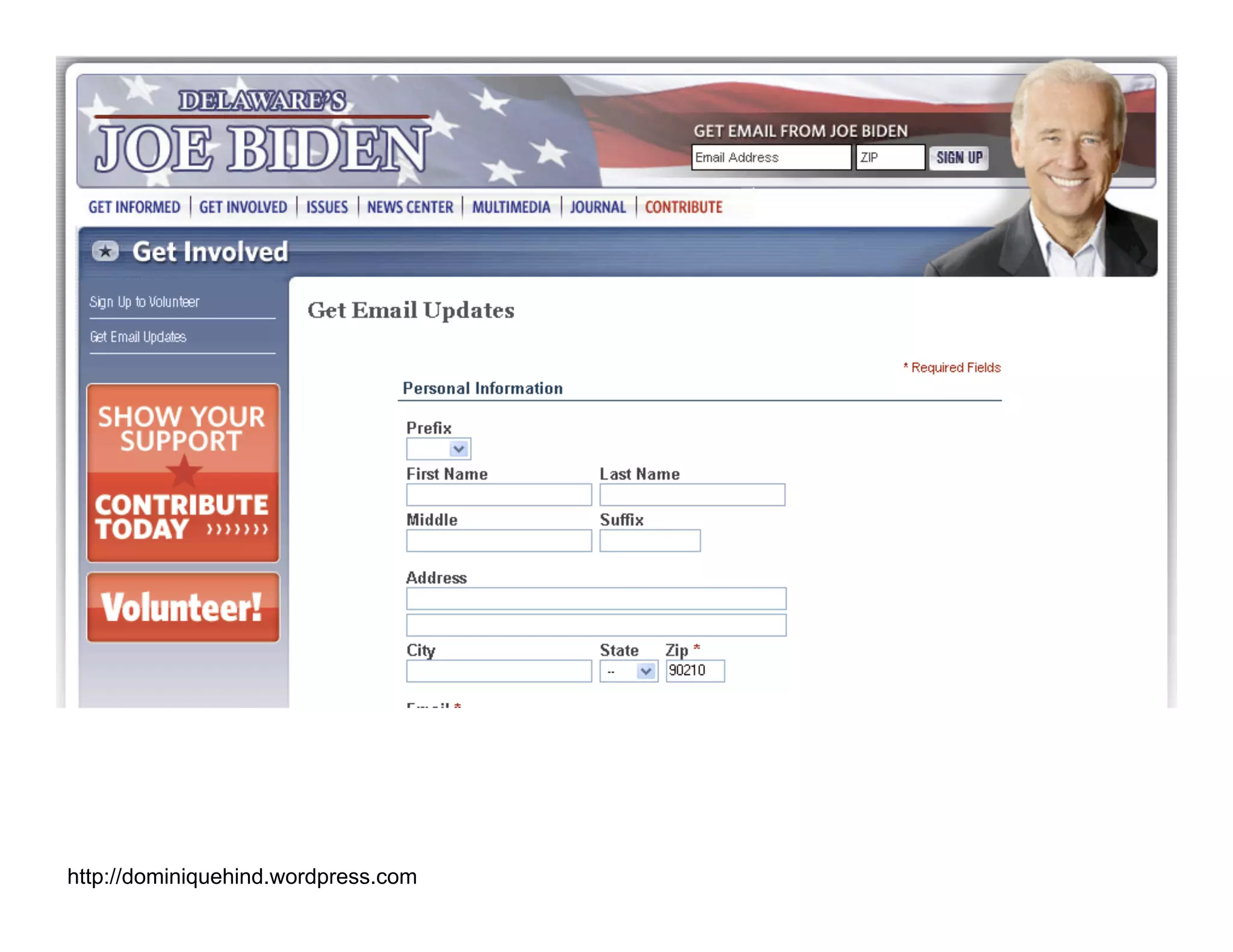 Obama Campaign Summary