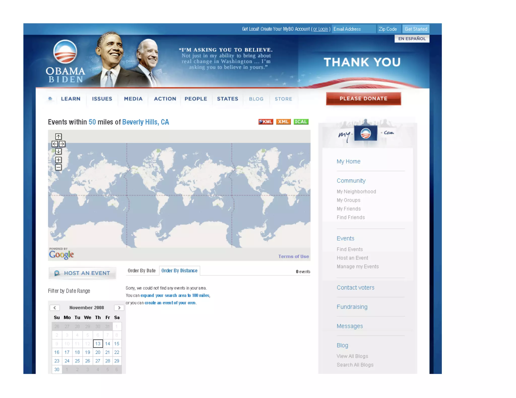 Obama Campaign Summary