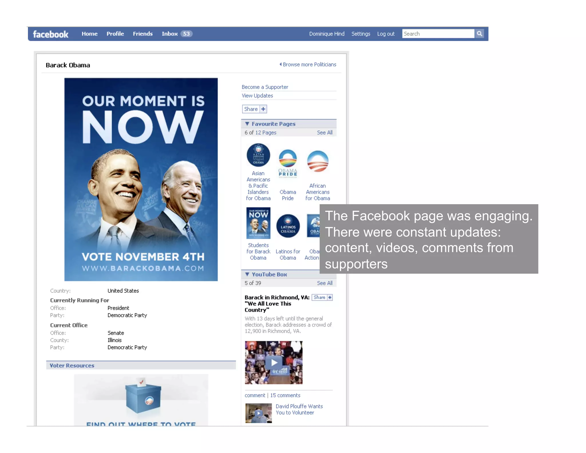 Obama Campaign Summary