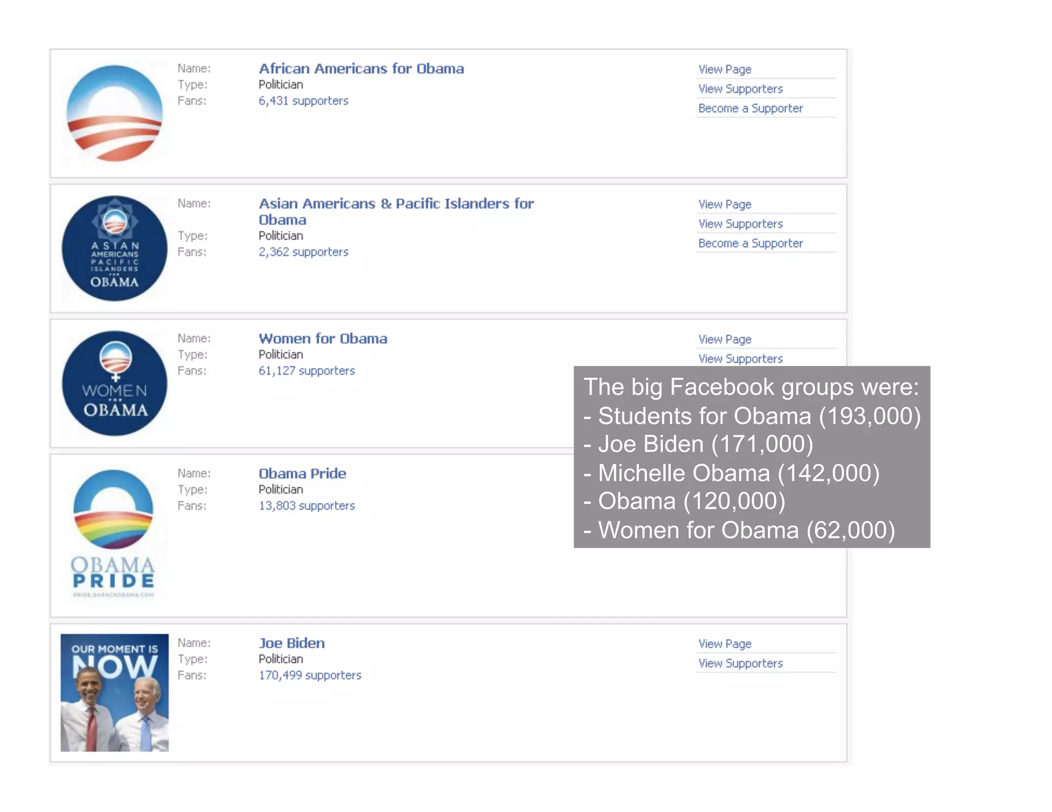 Obama Campaign Summary