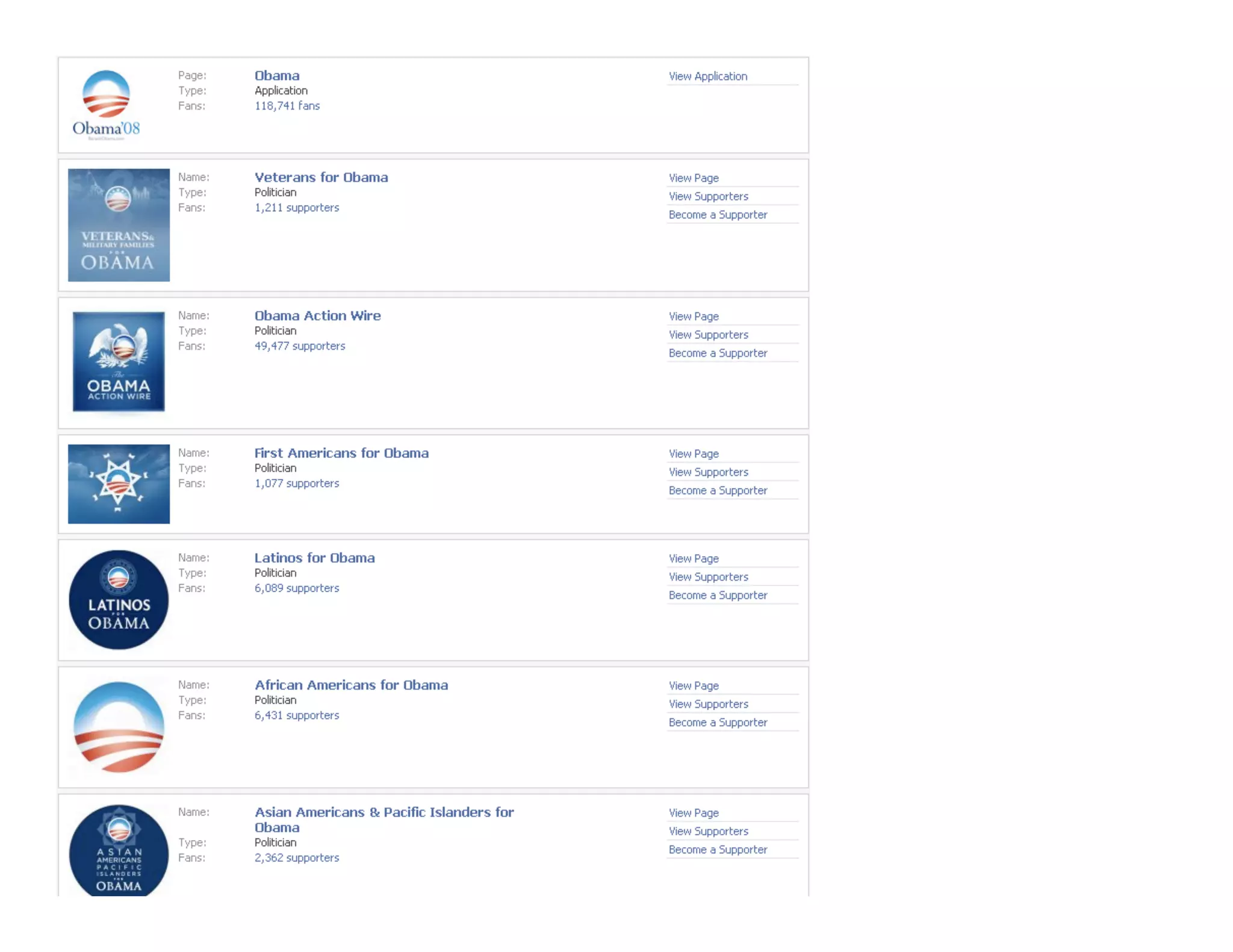 Obama Campaign Summary