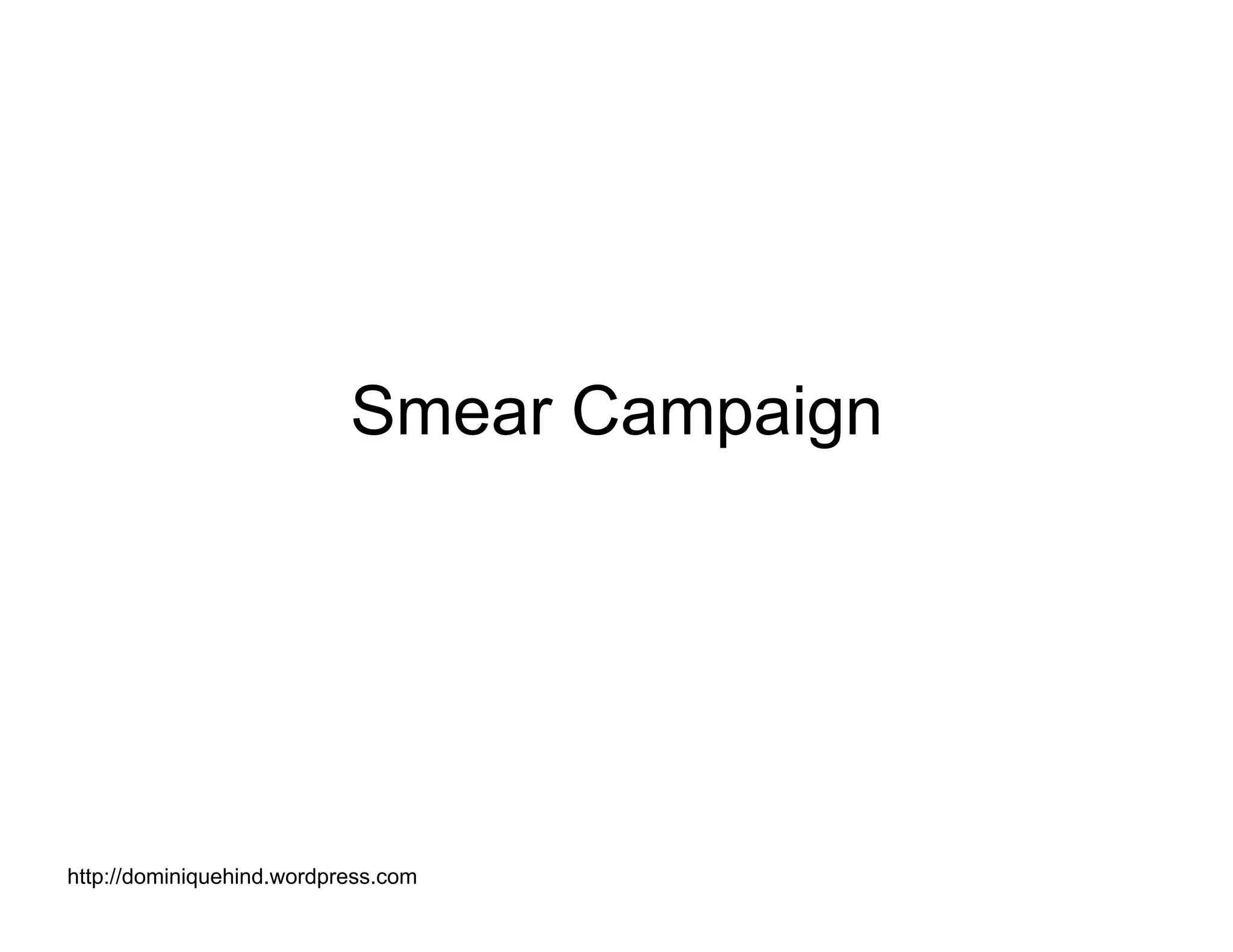 Obama Campaign Summary