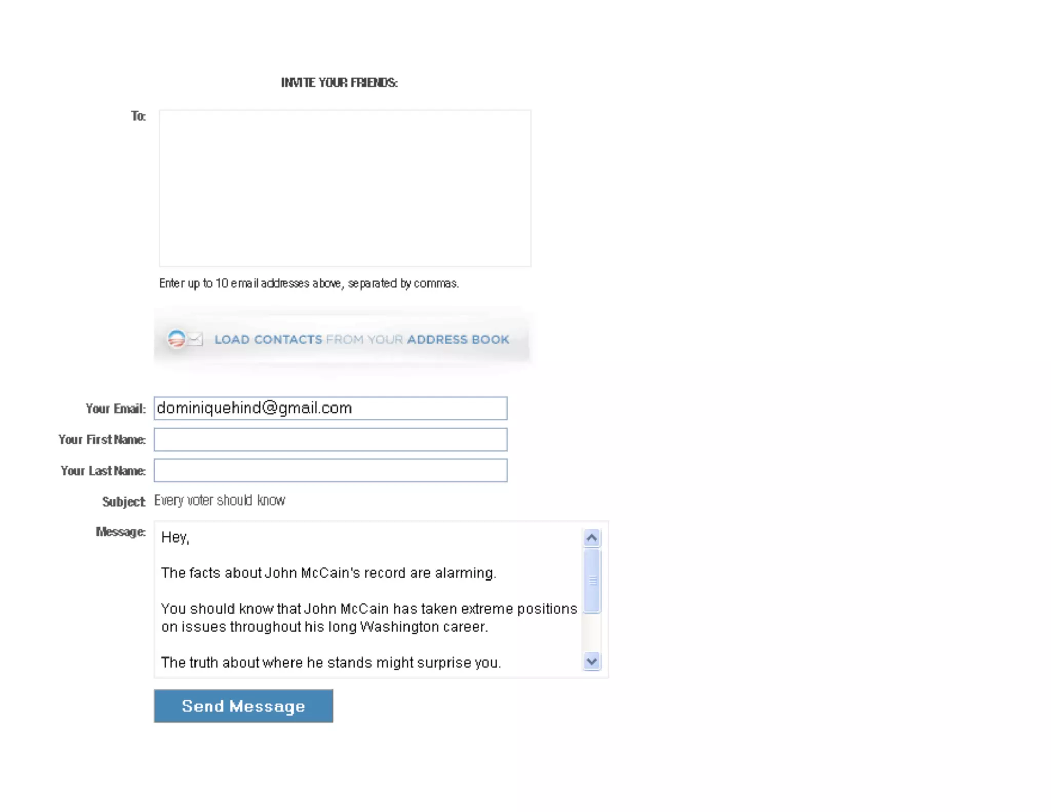Obama Campaign Summary